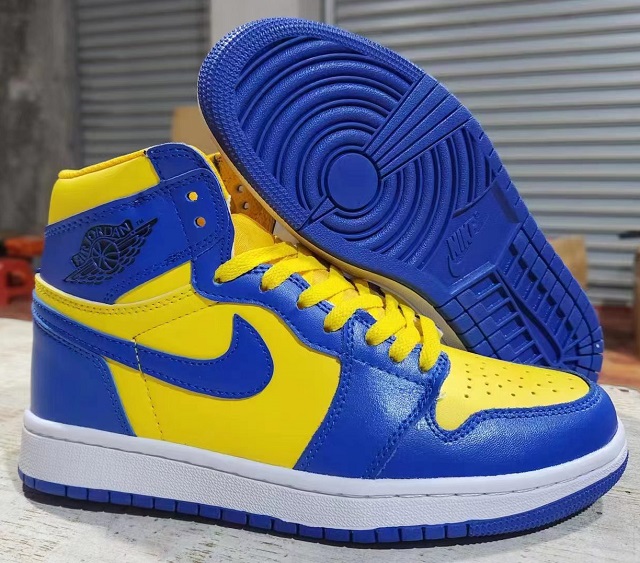 Air Jordan Retro 1 Grade AAA Reverse Laney [Cheap Jordans Shoes 1 187]